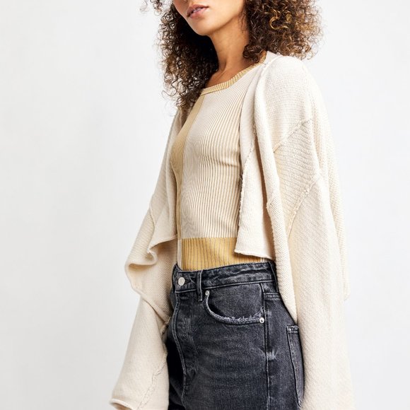NWT Free People Tera Cardi / Shell Combo - Picture 4 of 6